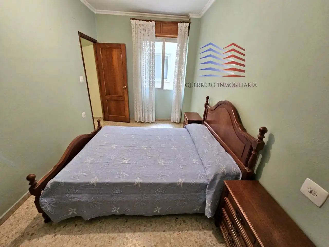 Bedroom of Flat for rent in Ourense Capital   with Heating, Furnished and Balcony