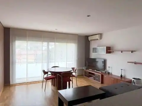 Living room of Apartments for sale in Roses  with Air Conditioner, Parquet flooring and Balcony
