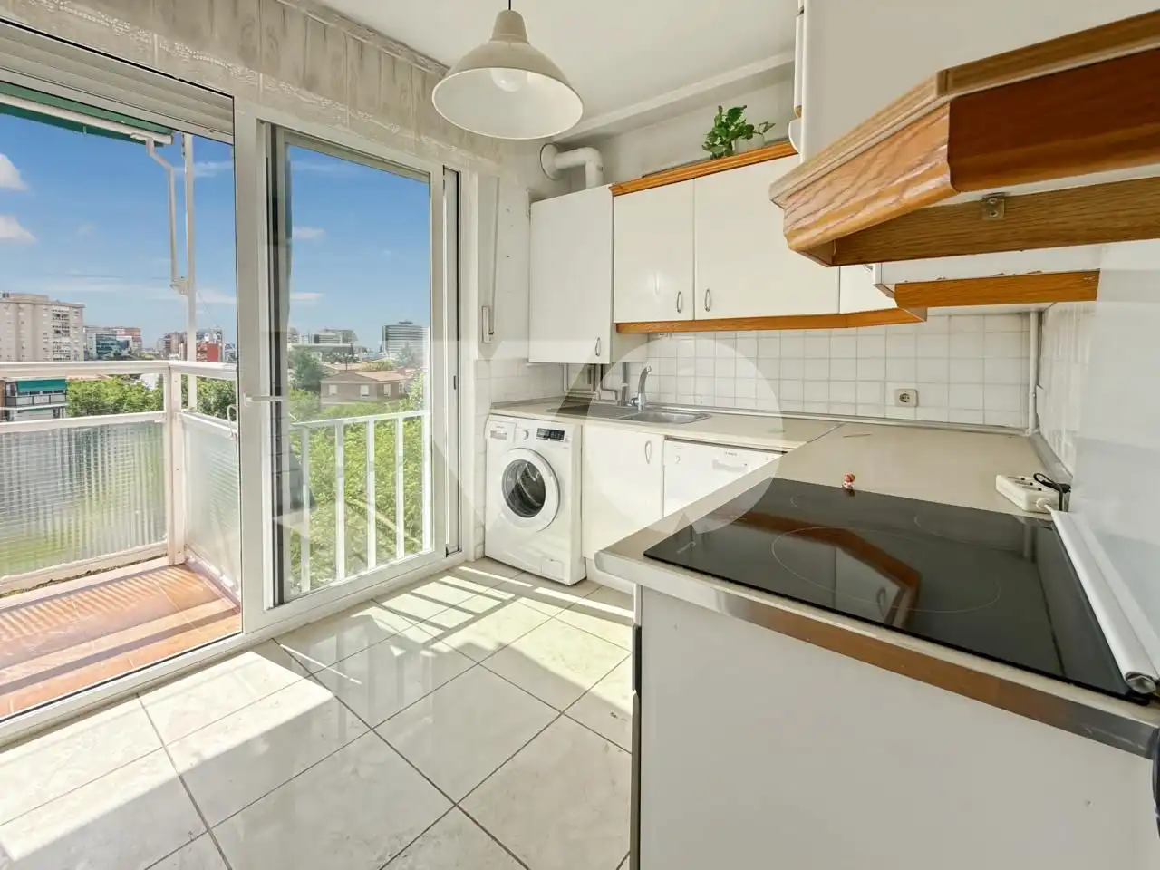 Kitchen of Flat for sale in Madrid  with Air Conditioner, Heating and Terrace