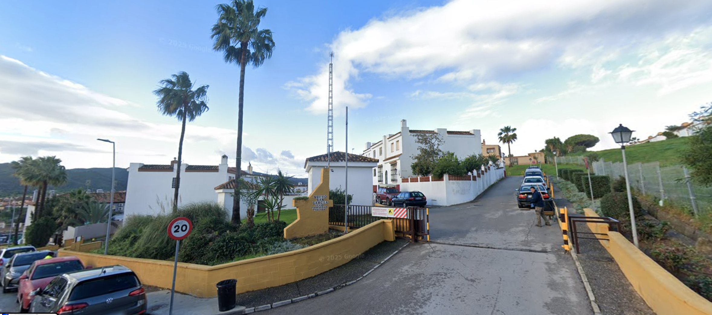 Vista exterior de Casa adosada en venda en Algeciras