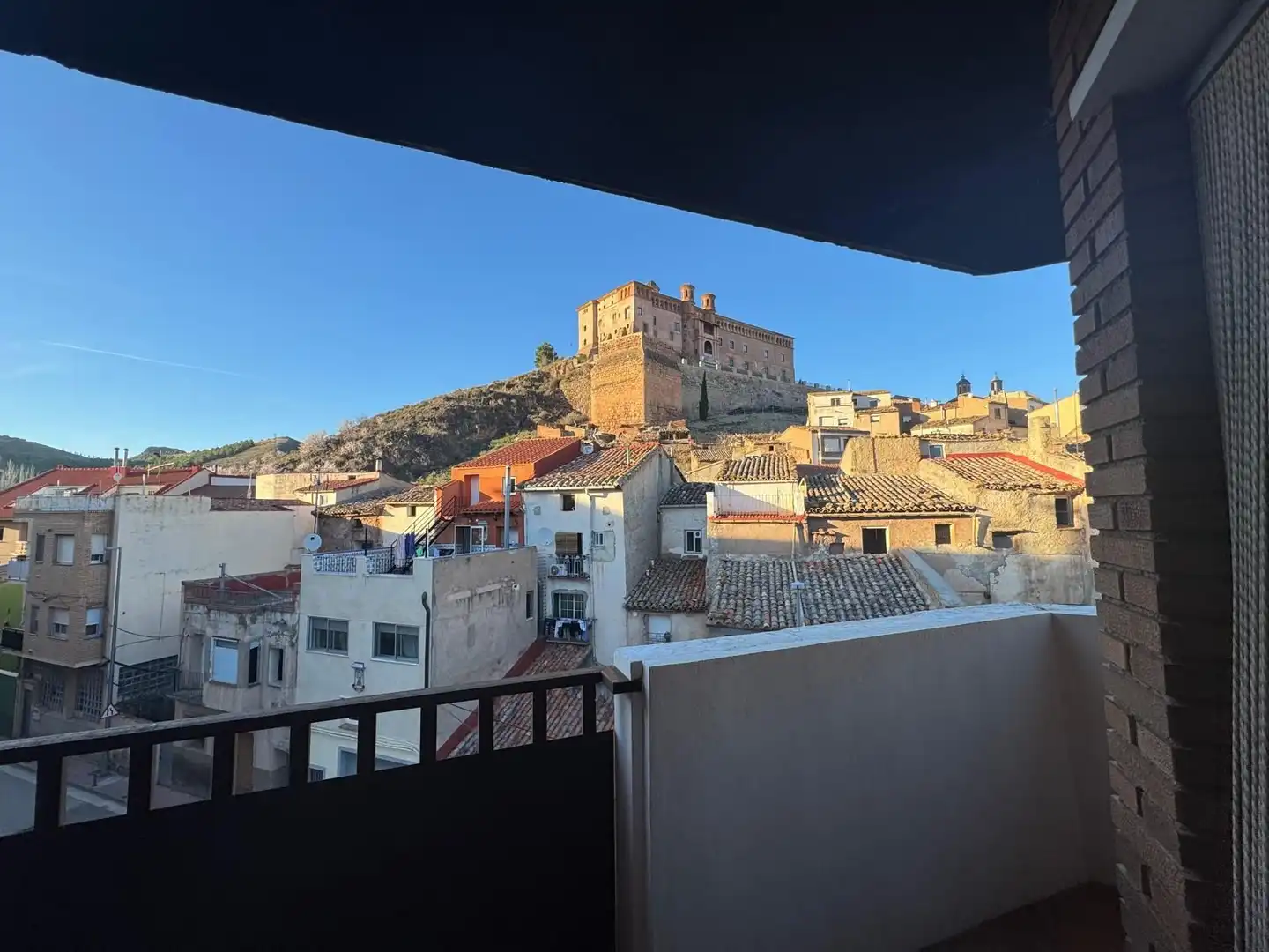 Außenansicht von Wohnung zum Verkauf in Illueca mit Klimaanlage, Heizung und Terrasse