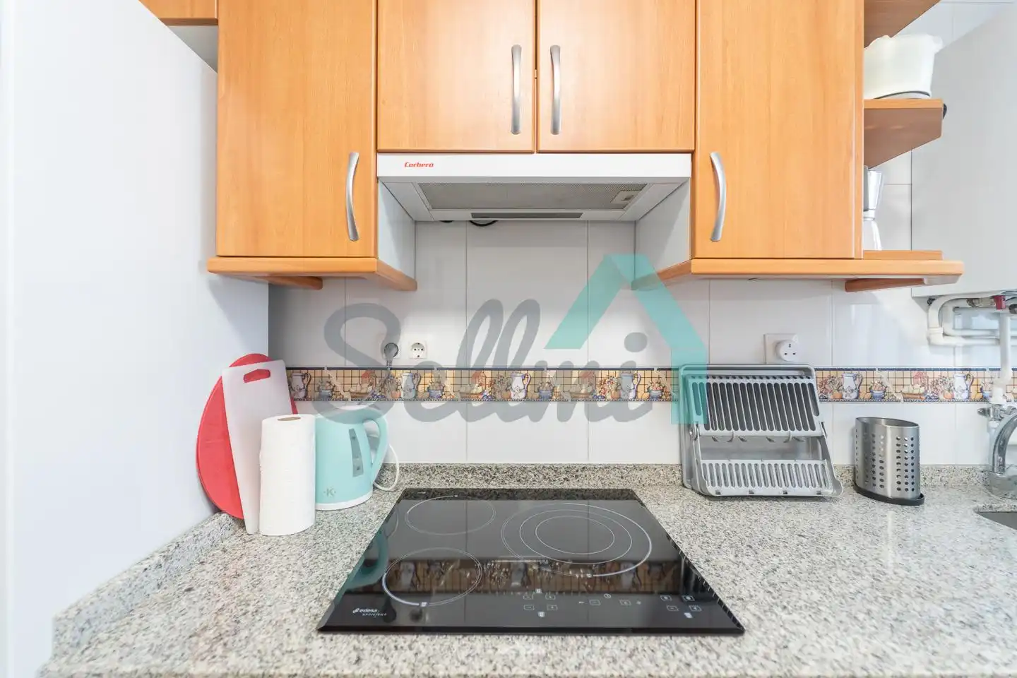 Kitchen of Flat for rent in Oviedo   with Heating, Furnished and Internet