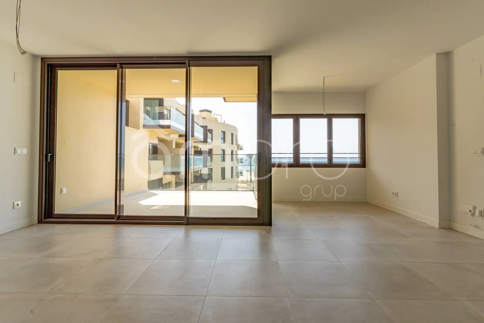 Sala de estar de Piso en venta en Cubelles con Terraza y Trastero