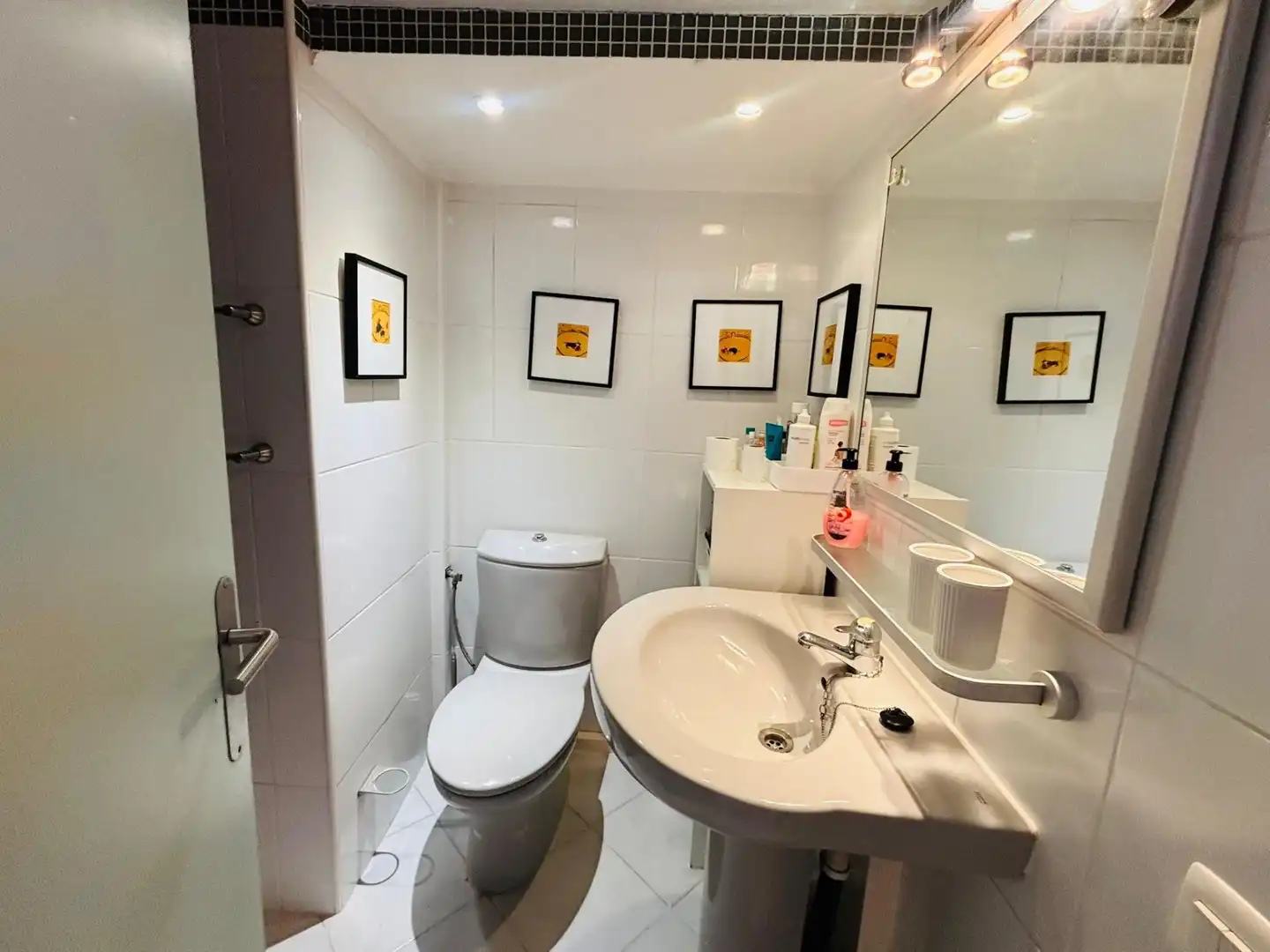 Bathroom of Flat for rent in Es Castell  with Air Conditioner, Heating and Terrace