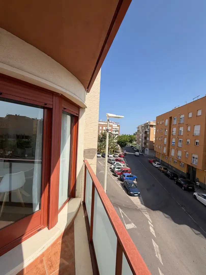 Exterior view of Flat for sale in Almazora / Almassora  with Storage room, Furnished and Oven
