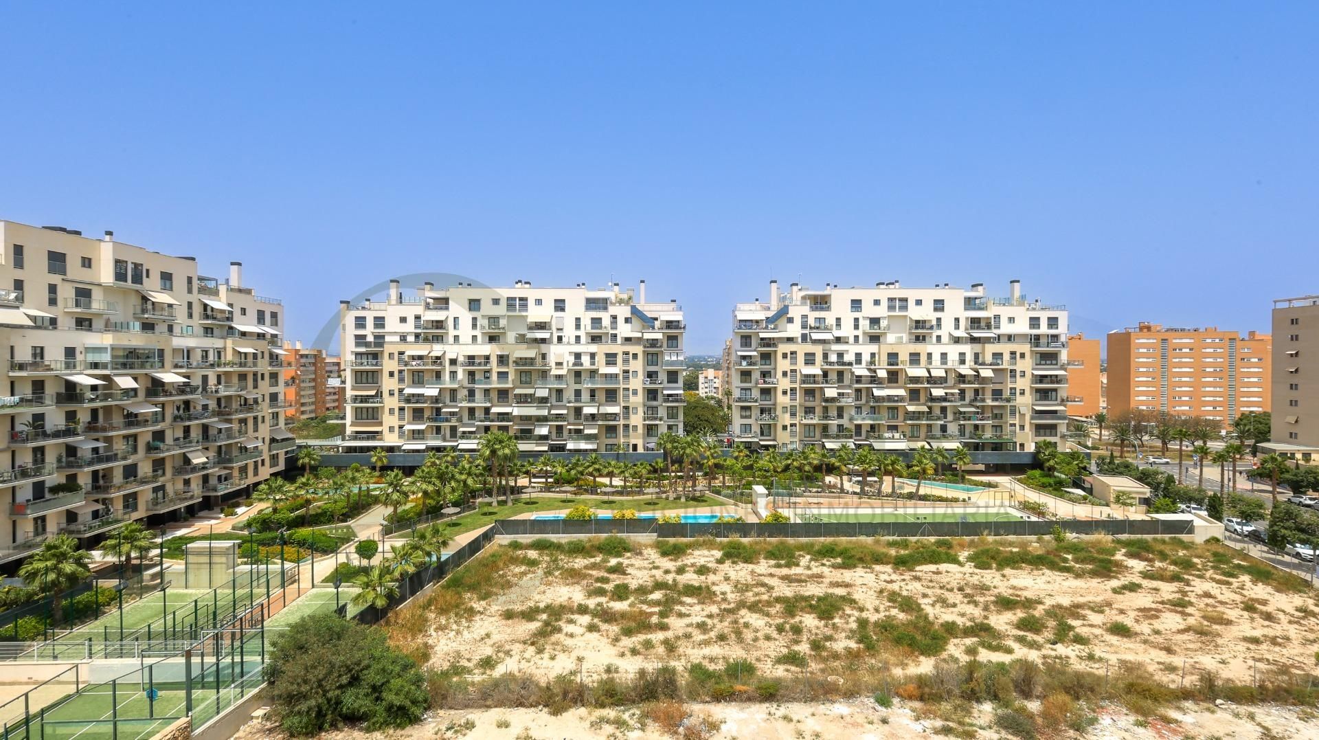 Exterior view of Flat for sale in Alicante / Alacant  with Heating, Private garden and Terrace