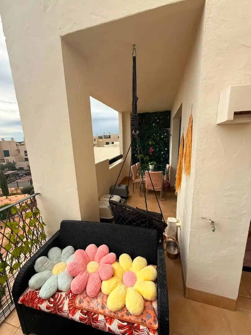 Terrasse von Wohnungen zum Verkauf in Murcia mit Klimaanlage, Heizung und Möbliert