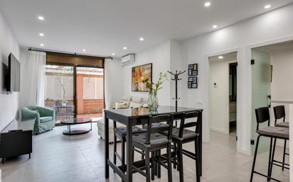 Dining room of Flat for sale in  Barcelona Capital  with Air Conditioner, Heating and Terrace