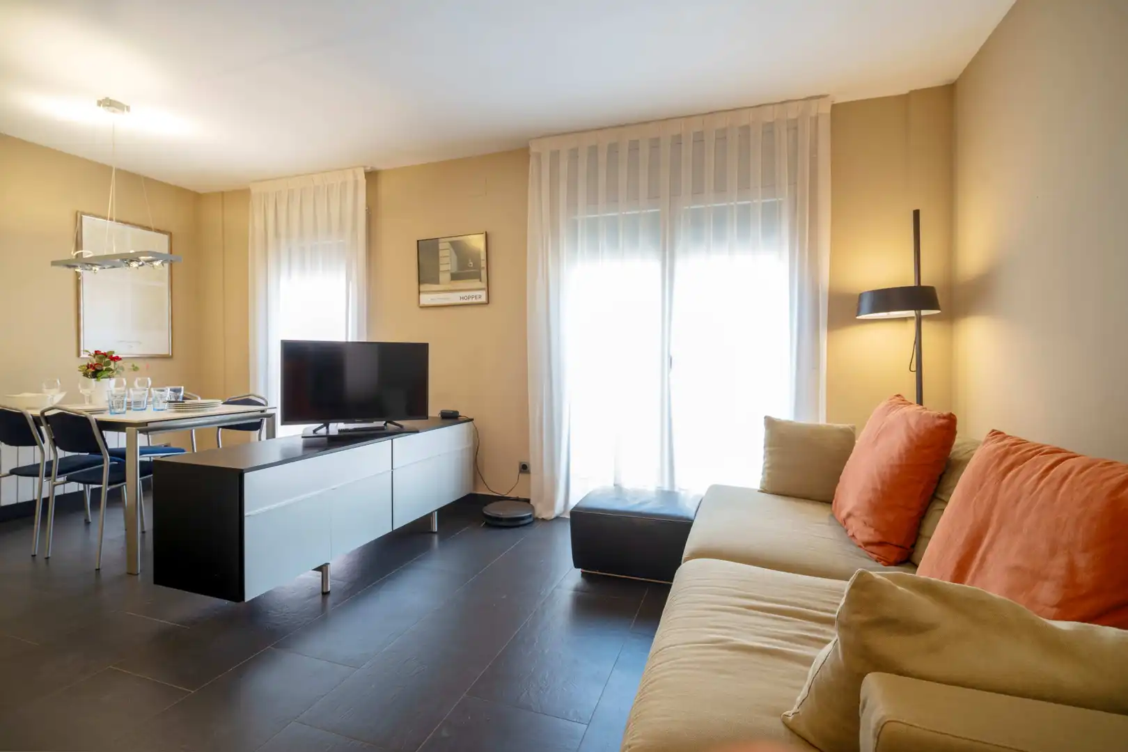 Sala de estar de Dúplex en venta en Palamós con Aire acondicionado, Calefacción y Terraza