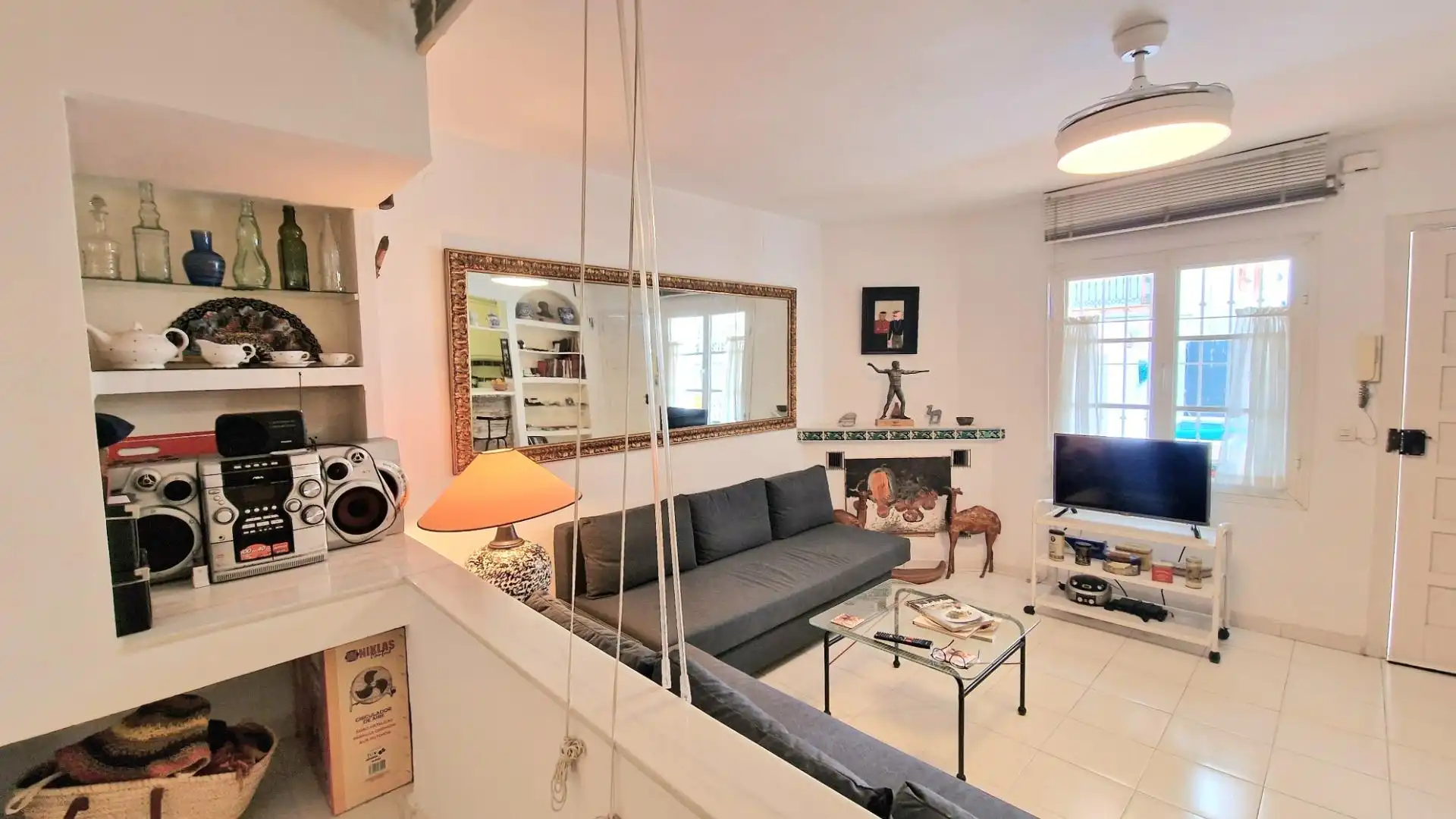 Living room of Detached homes for sale in Benalmádena  with Heating, Terrace and Swimming Pool