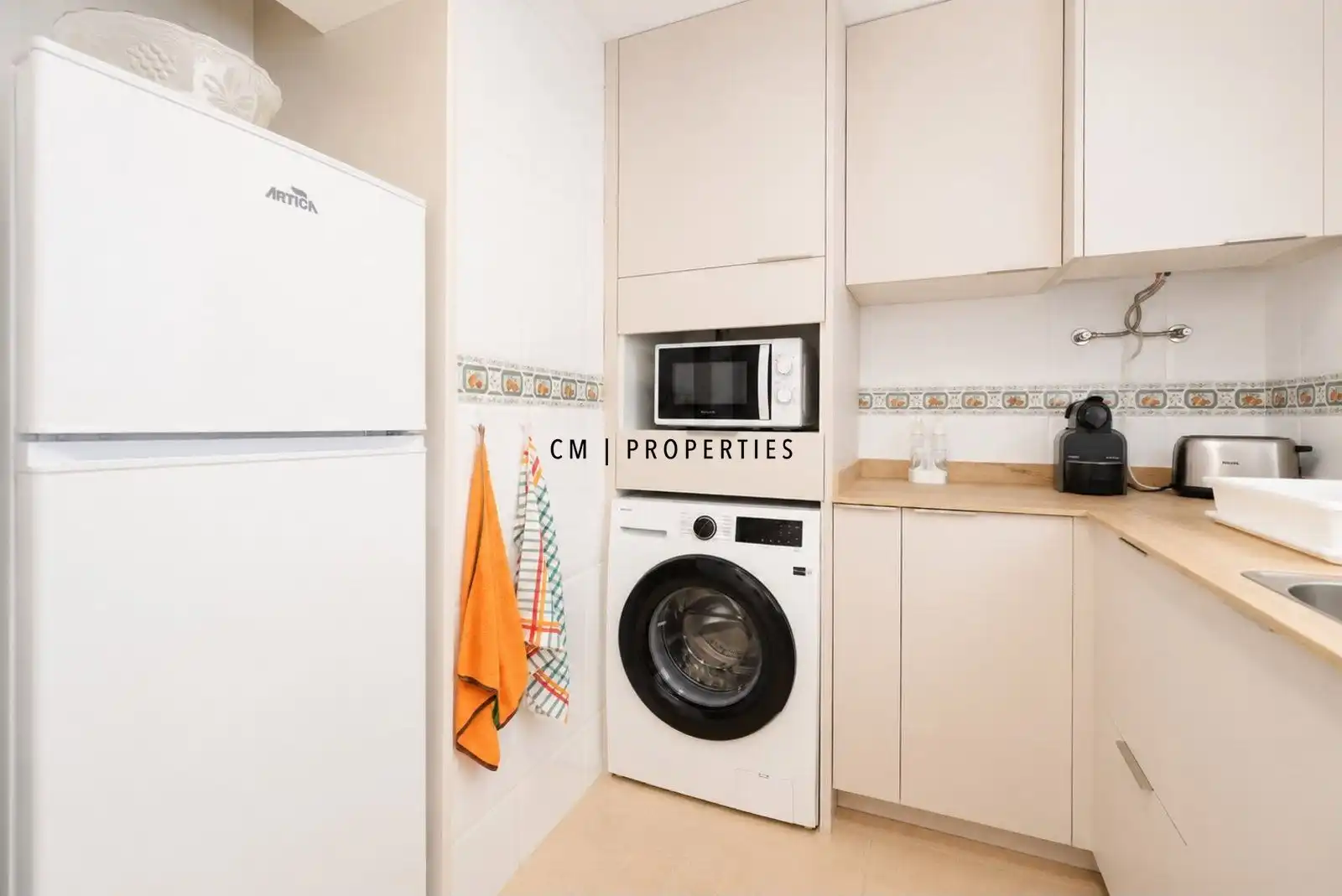 Kitchen of Flat for rent in Albal  with Air Conditioner, Heating and Furnished