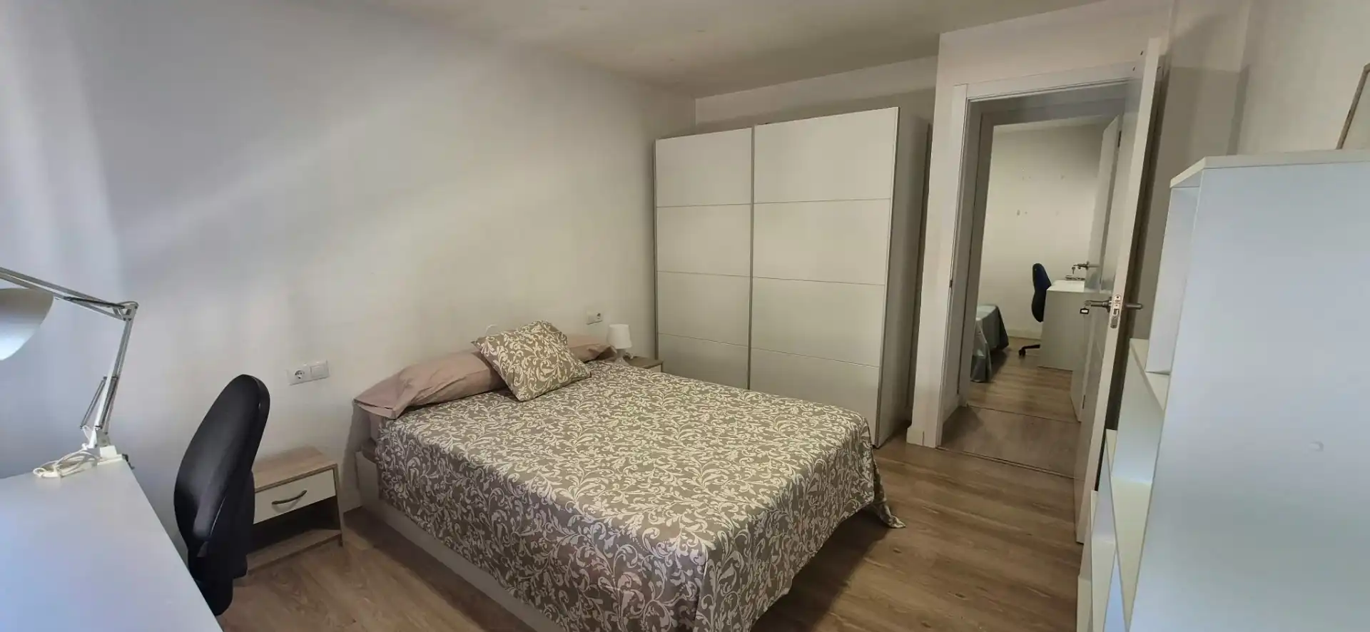 Bedroom of Flat for rent in Moncada  with Parquet flooring, Furnished and Oven