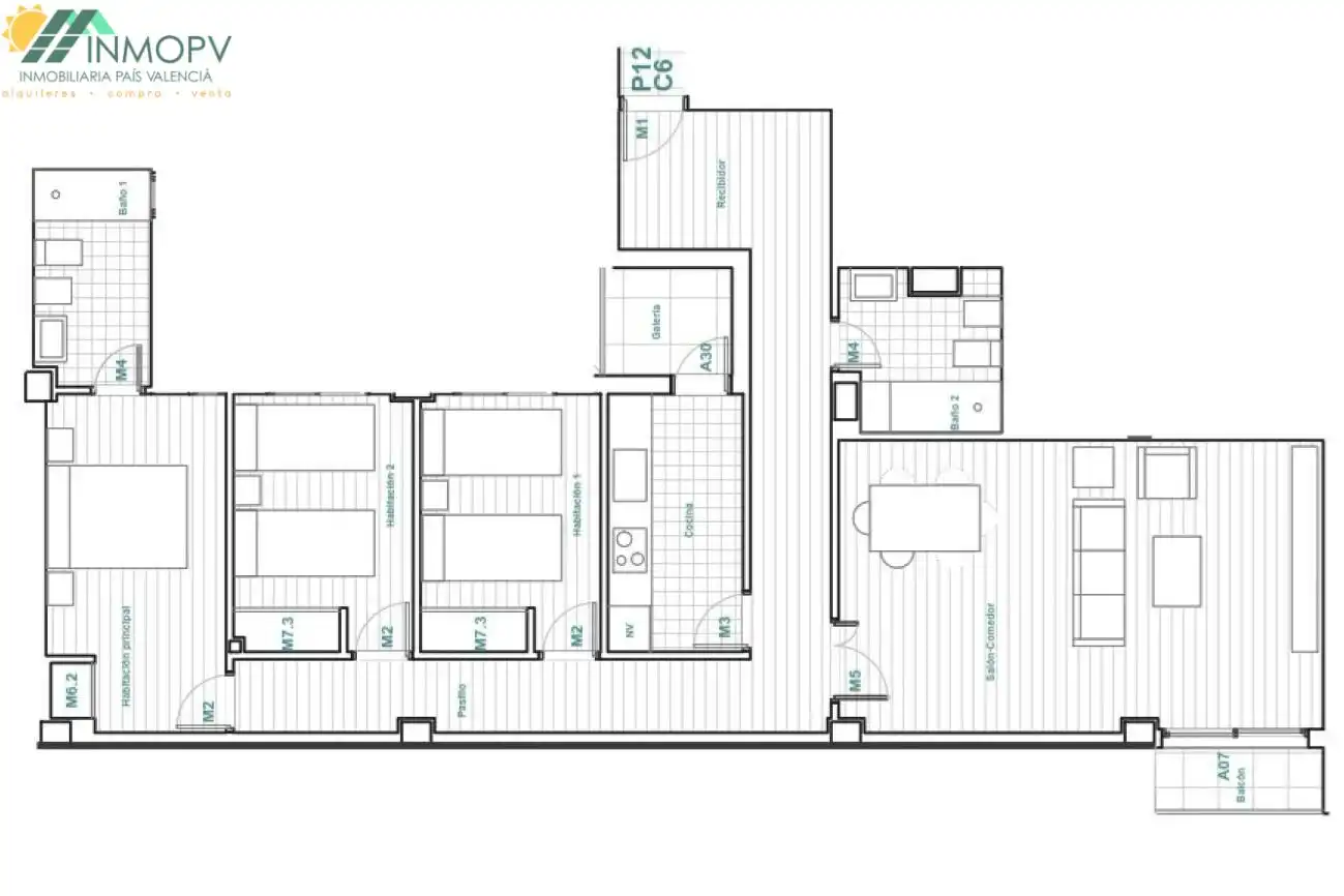 Flat for sale in Casco Urbano, imagen 14