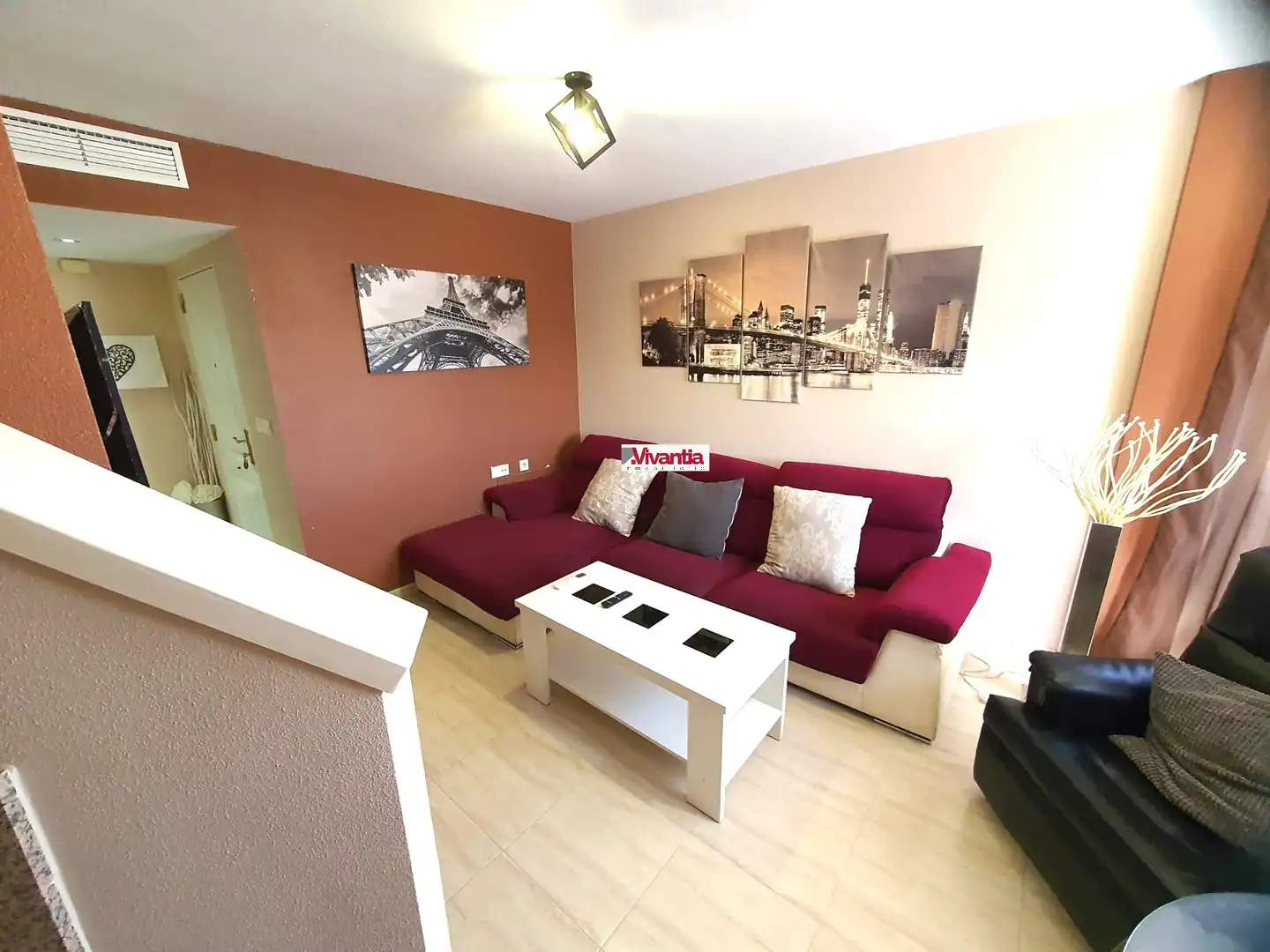 Sala d'estar de Dúplex en venda en Puerto Lumbreras amb Terrassa, Traster i Moblat