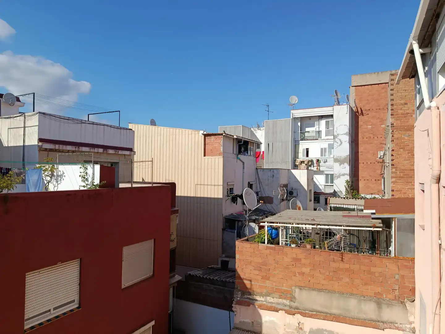 Balcony of Flat for sale in Badalona  with Air Conditioner and Balcony