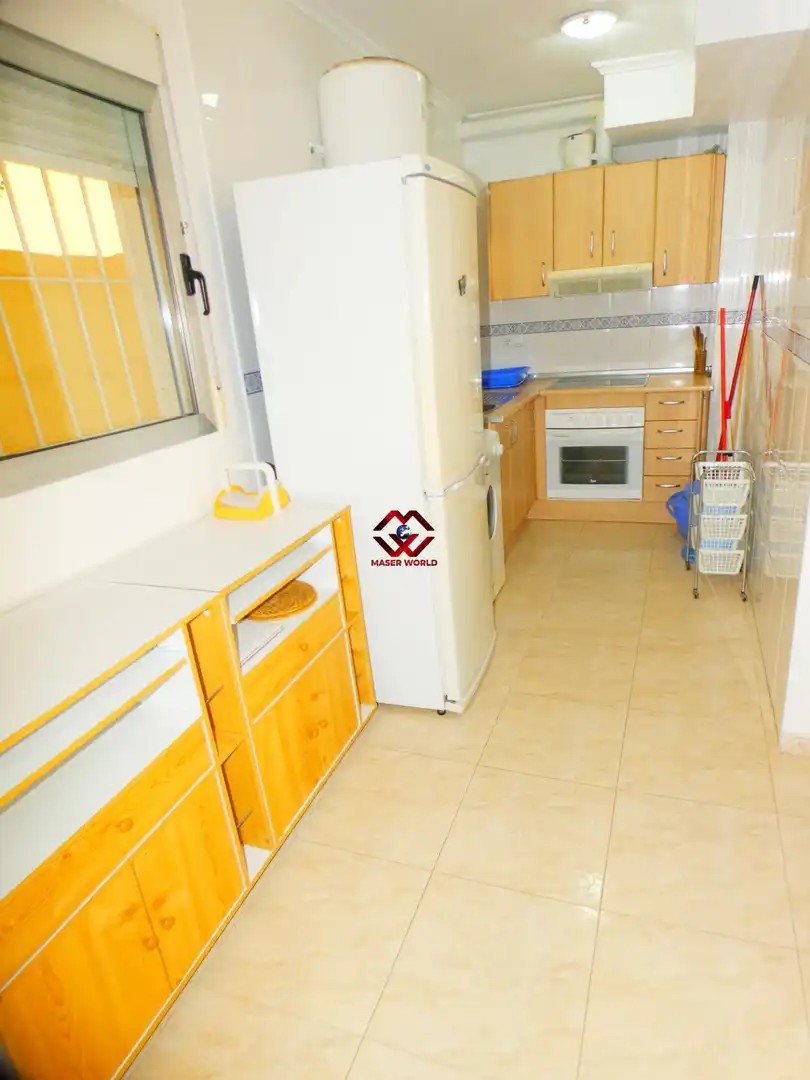 Cuina de Apartament en venda en Mazarrón amb Moblat