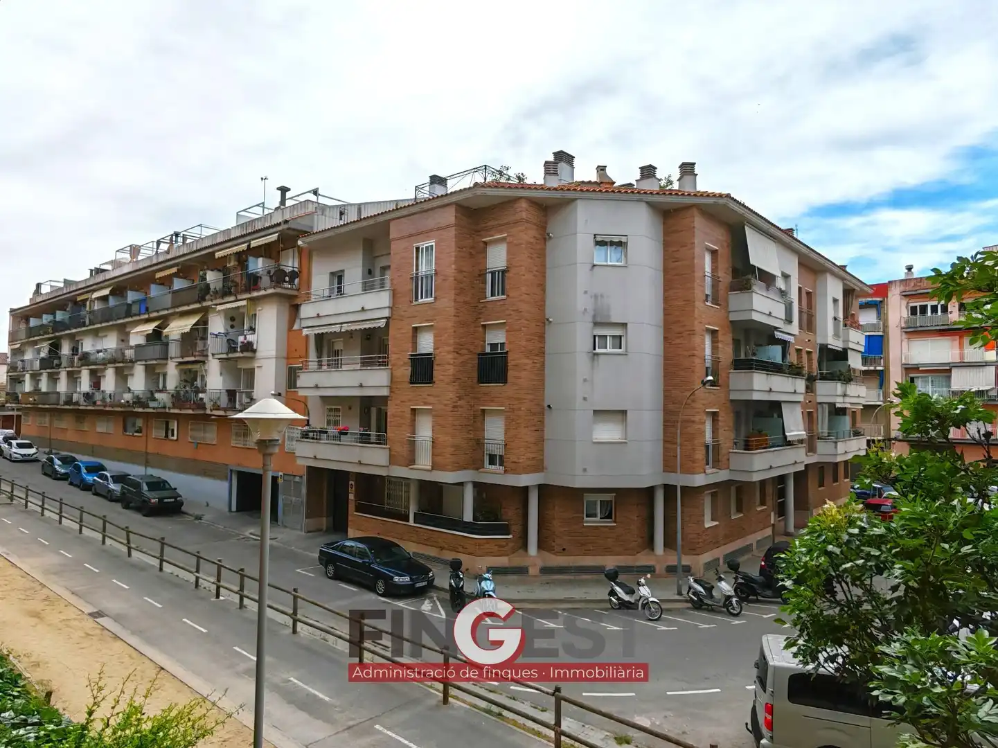Vista exterior de Piso en venta en Blanes con Aire acondicionado y Jardín privado