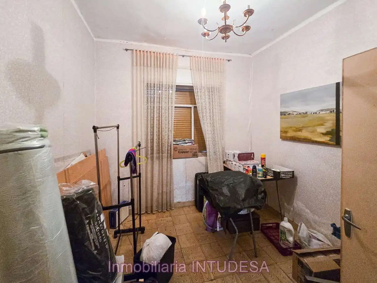 Bedroom of Houses for sale in Fustiñana  with Heating, Terrace and Storage room