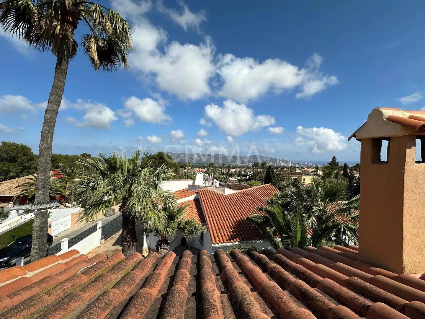 Vista exterior de Casa o chalet en venta en La Nucia con Aire acondicionado, Calefacción y Jardín privado