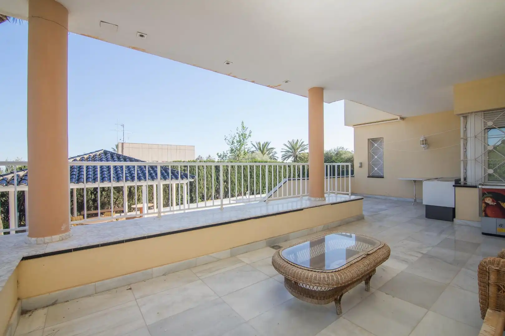 Terraza de Casa o chalet en venta en Elche / Elx con Aire acondicionado, Jardín privado y Terraza