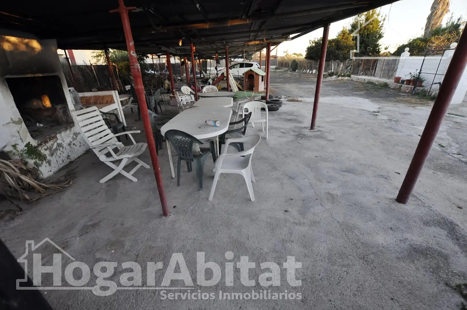 Jardín de Casa o chalet en venta en Sagunto / Sagunt con Calefacción, Jardín privado y Terraza
