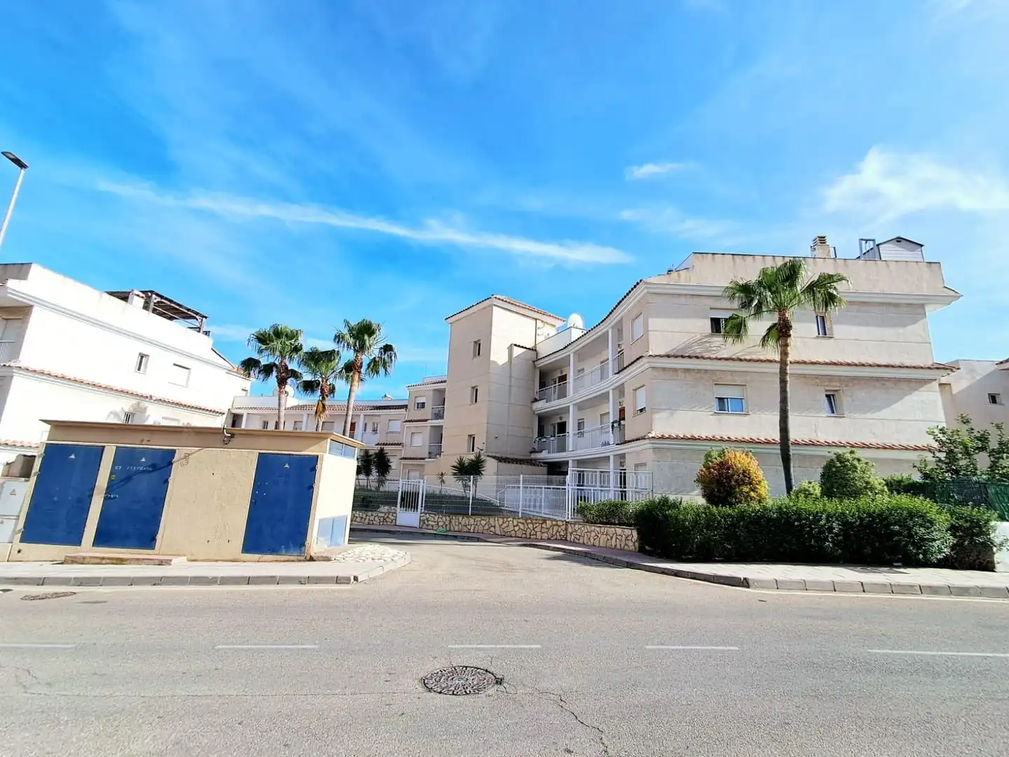 Vista exterior de Apartamento en venta en Águilas con Aire acondicionado, Calefacción y Jardín privado