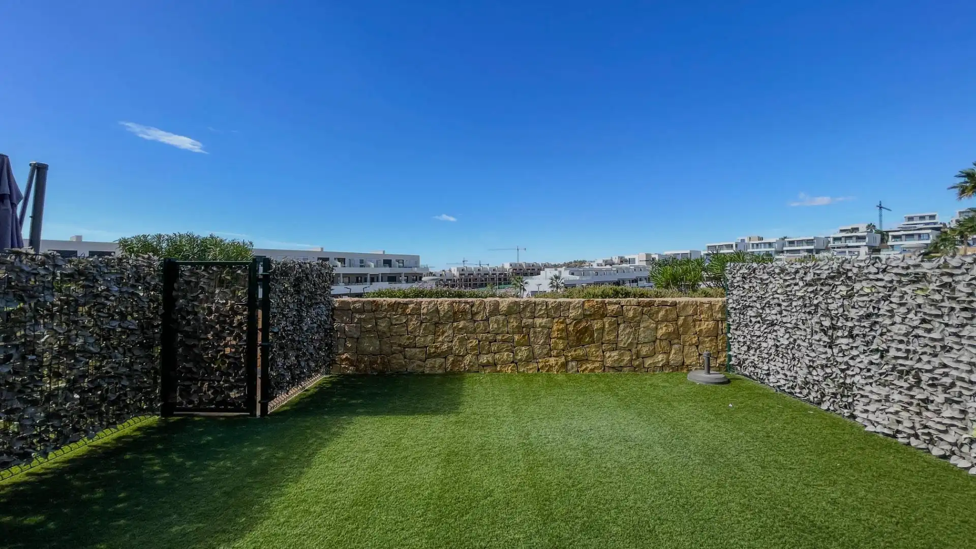 Terrasse von Dachboden zum Verkauf in Finestrat mit Klimaanlage, Terrasse und Möbliert