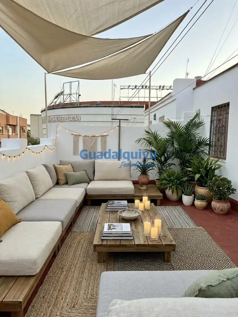 Terrassa de Casa o xalet en venda en Nervión