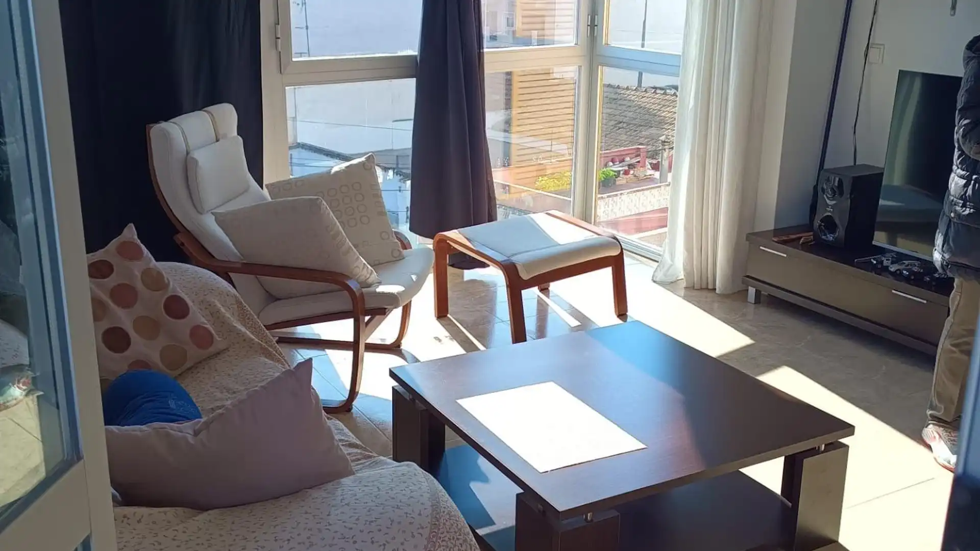 Living room of Apartments for sale in Elche / Elx  with Air Conditioner and Balcony