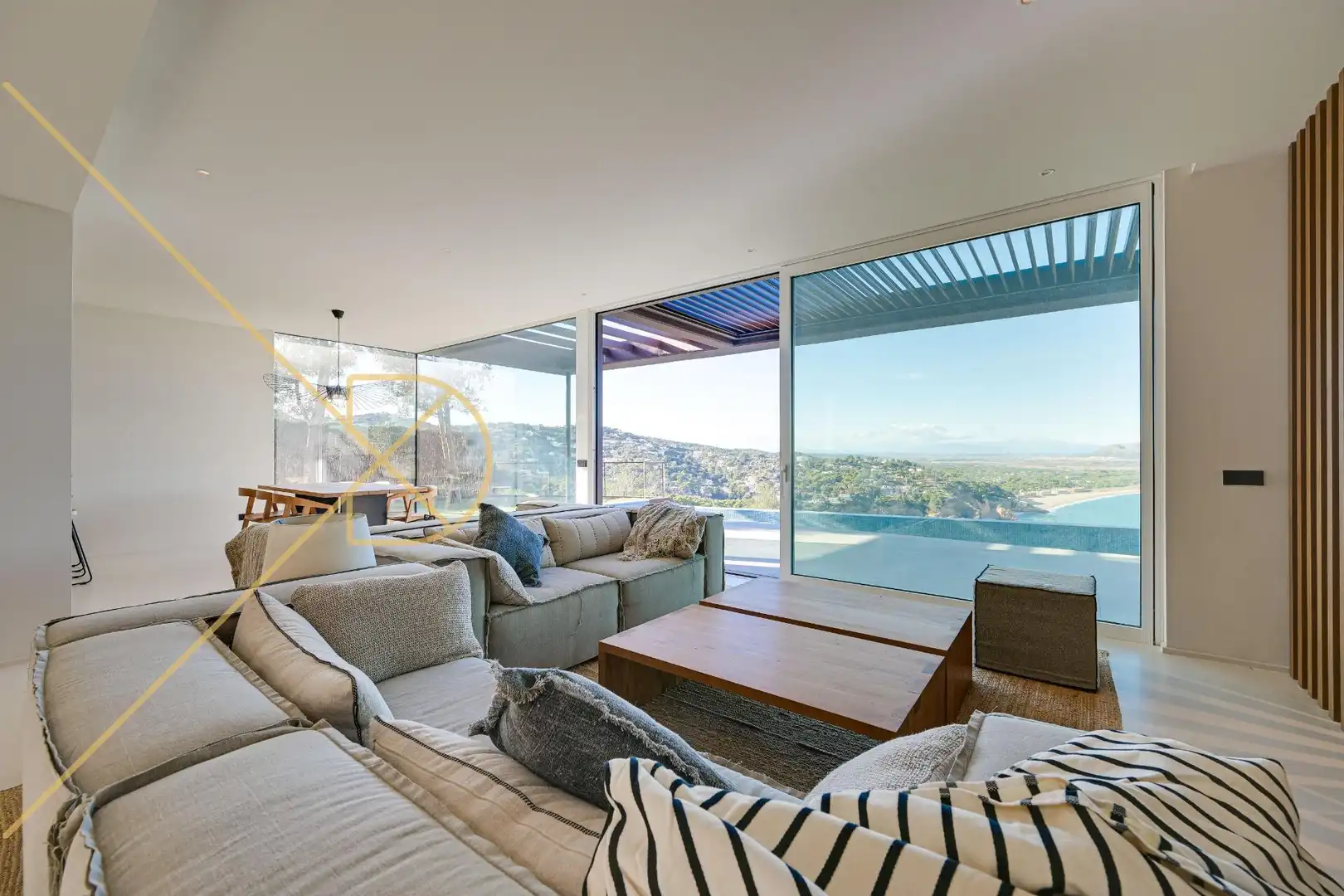 Sala de estar de Casa o chalet en venta en Begur con Aire acondicionado, Calefacción y Terraza