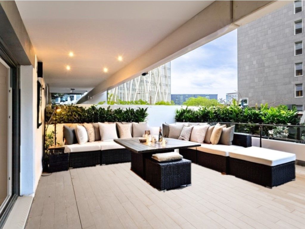 Terrace of Apartment for sale in  Barcelona Capital  with Air Conditioner, Terrace and Community pool