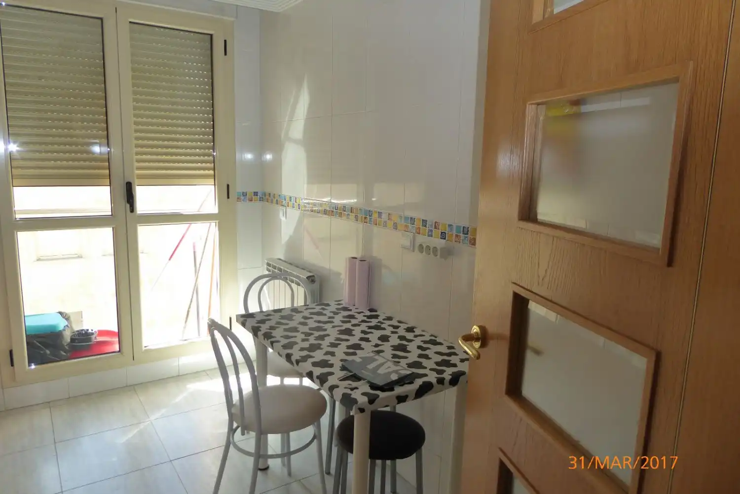 Cocina de Piso de alquiler en Salamanca con Calefacción y Amueblado