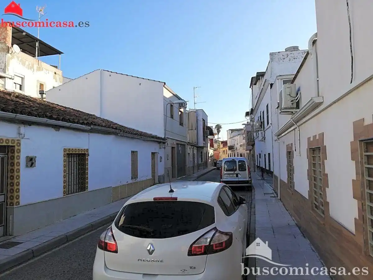 Vista exterior de Casa adosada en venta en Linares con Aire acondicionado, Jardín privado y Terraza