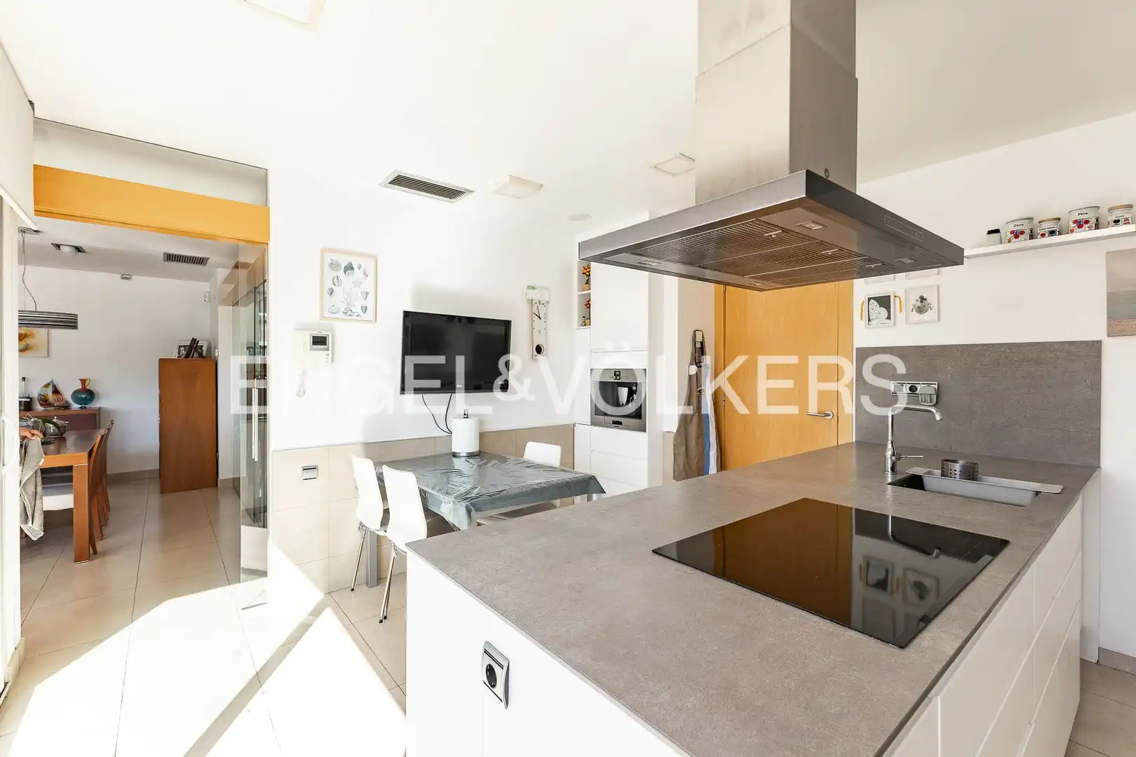 Kitchen of Houses for rent in Cabrera de Mar  with Air Conditioner, Heating and Parquet flooring