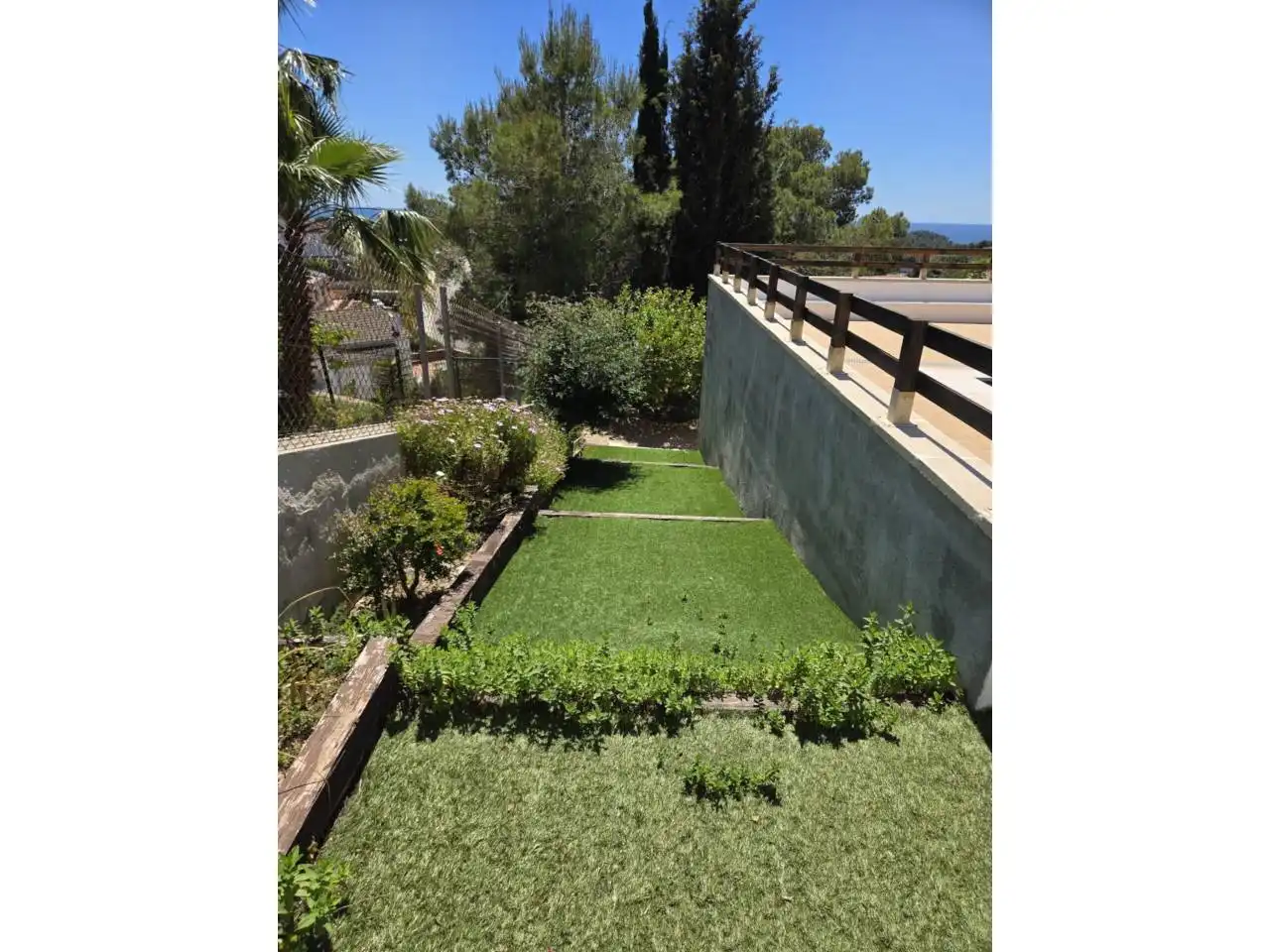 Jardín de Casa o chalet en venta en Cunit con Aire acondicionado, Calefacción y Jardín privado