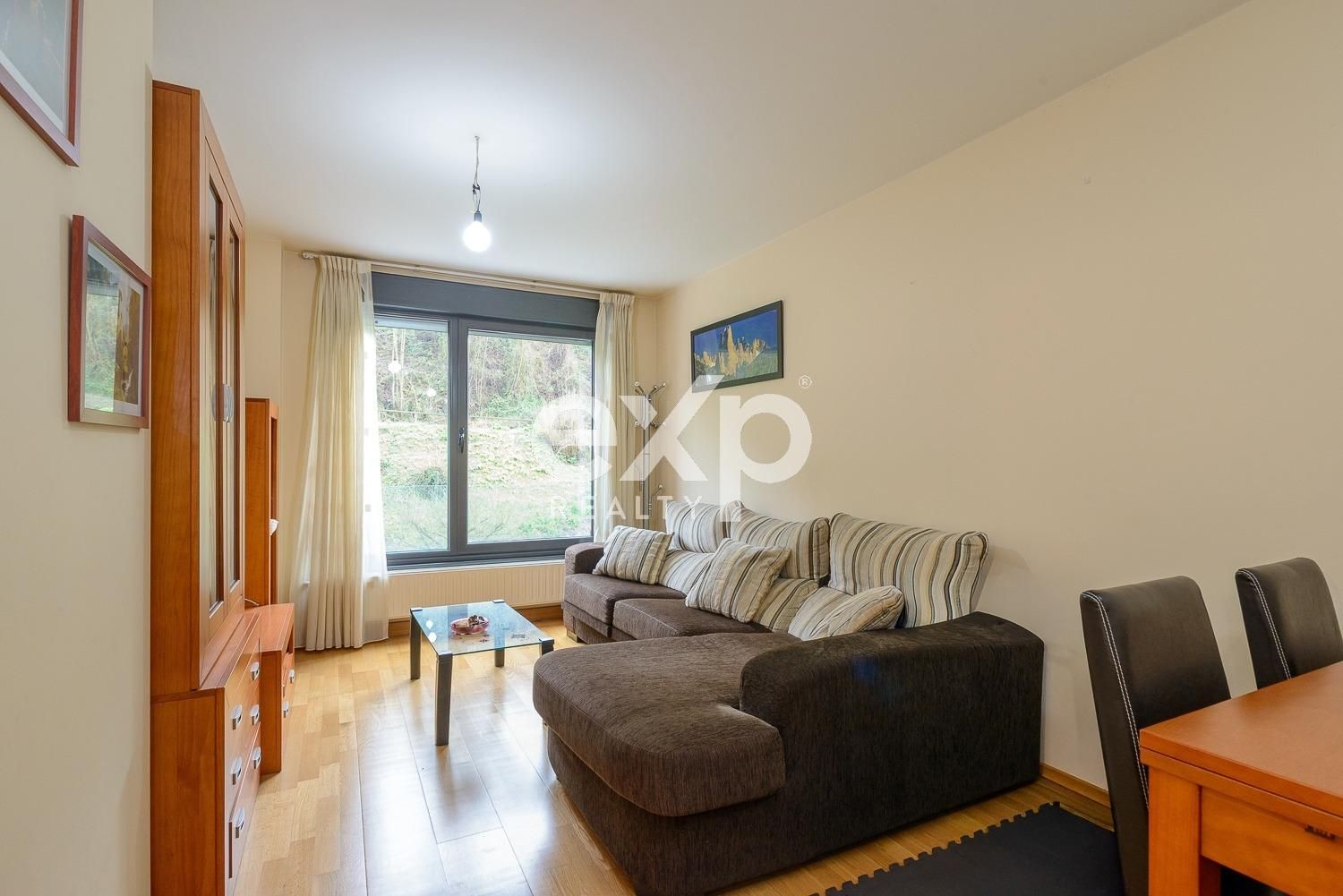 Living room of Flat for sale in Oviedo   with Heating, Storage room and Furnished