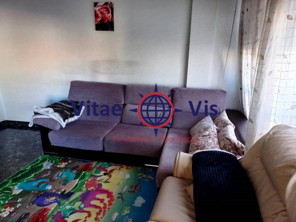 Sala de estar de Piso en venta en Lorca con Balcón