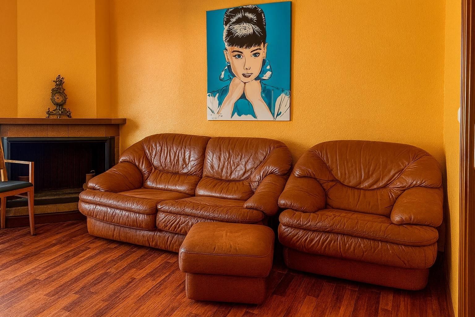 Living room of Flat for sale in  Murcia Capital  with Private garden and Terrace