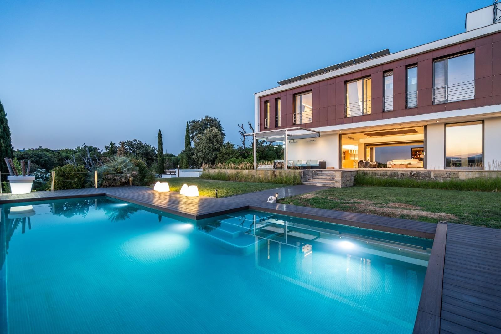 Piscina de Casa o chalet en venta en Las Rozas de Madrid con Calefacción, Jardín privado y Terraza