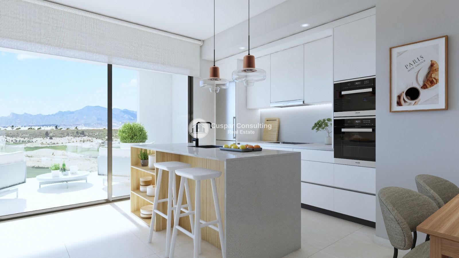 Kitchen of Apartment for sale in Alhama de Murcia  with Heating, Terrace and Storage room