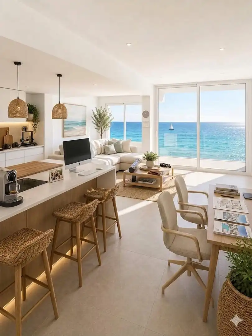 Living room of Office for sale in Moraira