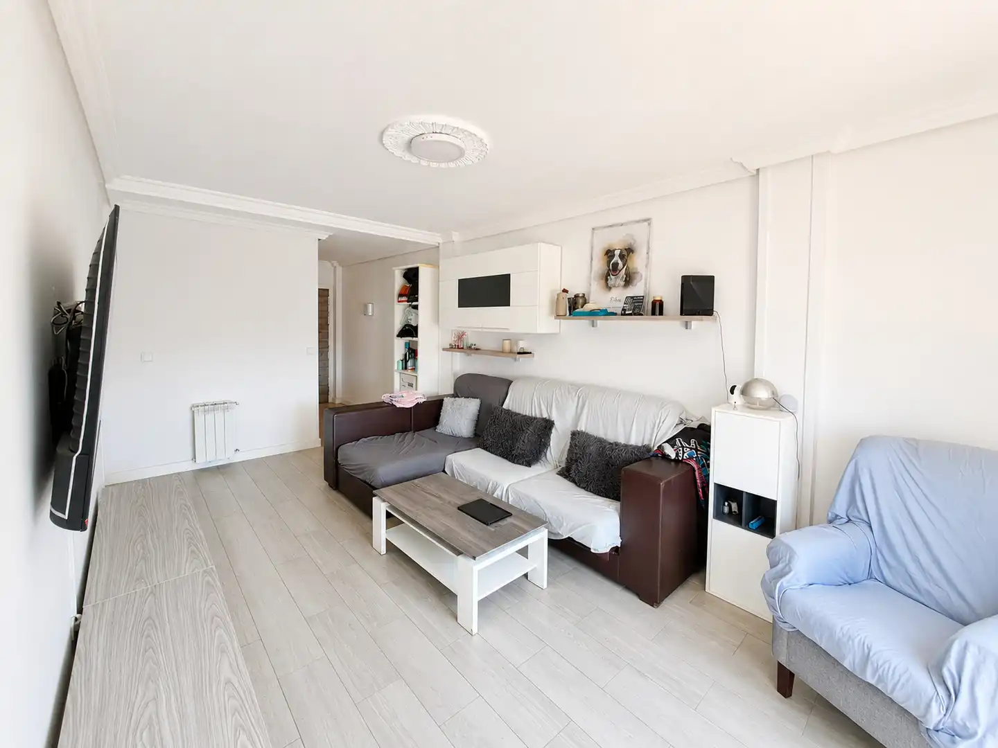 Sala de estar de Piso en venta en Parla con Aire acondicionado, Calefacción y Terraza