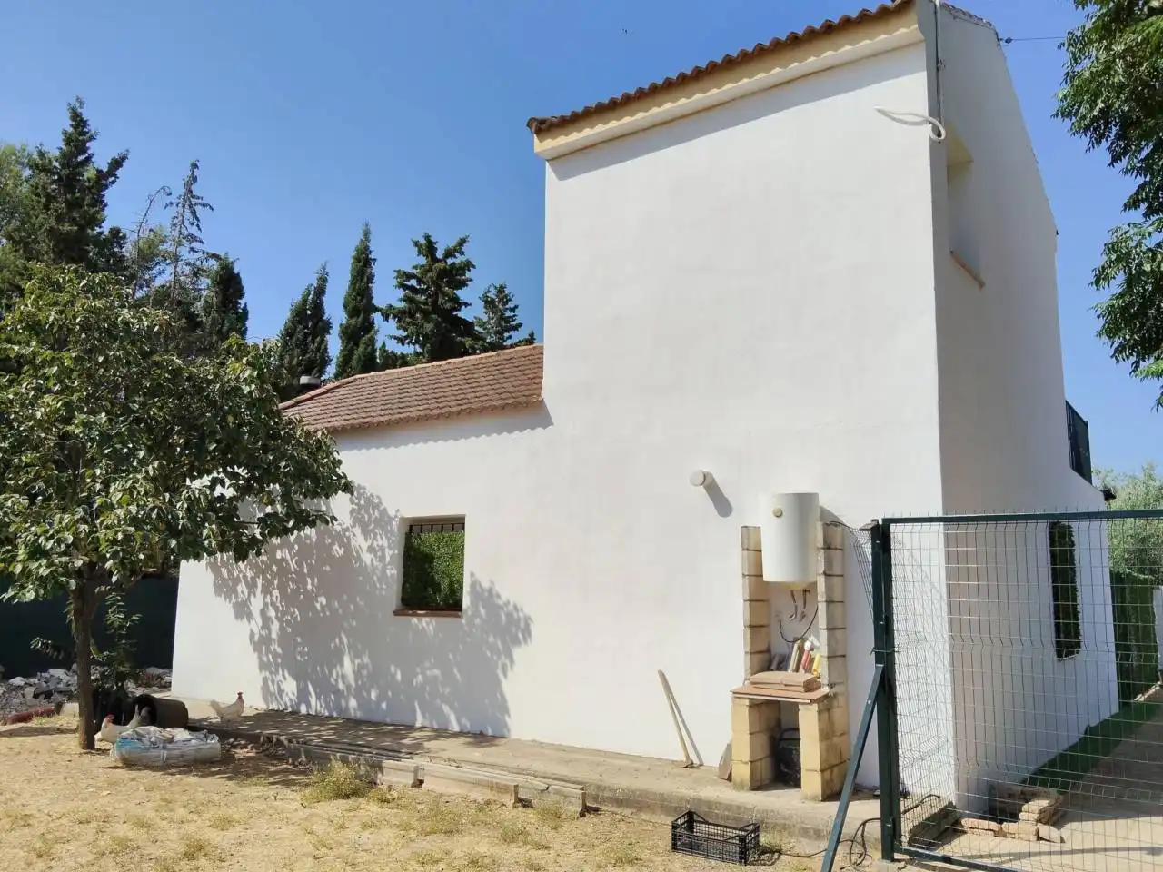 Vista exterior de Casa o chalet de alquiler en Carmona con Aire acondicionado, Calefacción y Jardín privado
