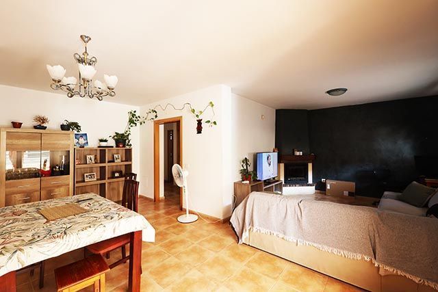Sala d'estar de Casa o xalet en venda en Manzanares El Real amb Calefacció i Jardí privat