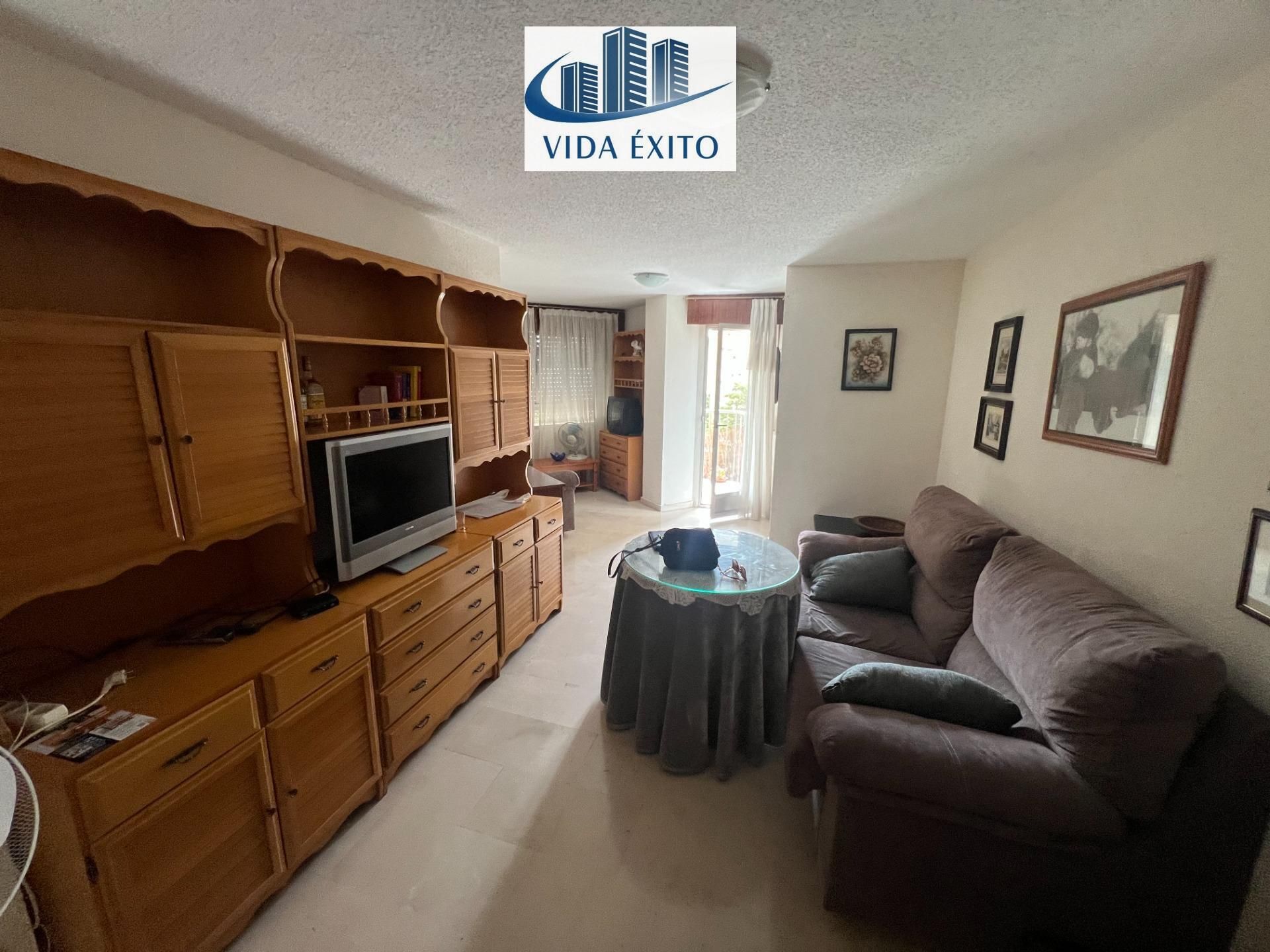 Living room of Flat for sale in  Jaén Capital  with Air Conditioner, Private garden and Balcony