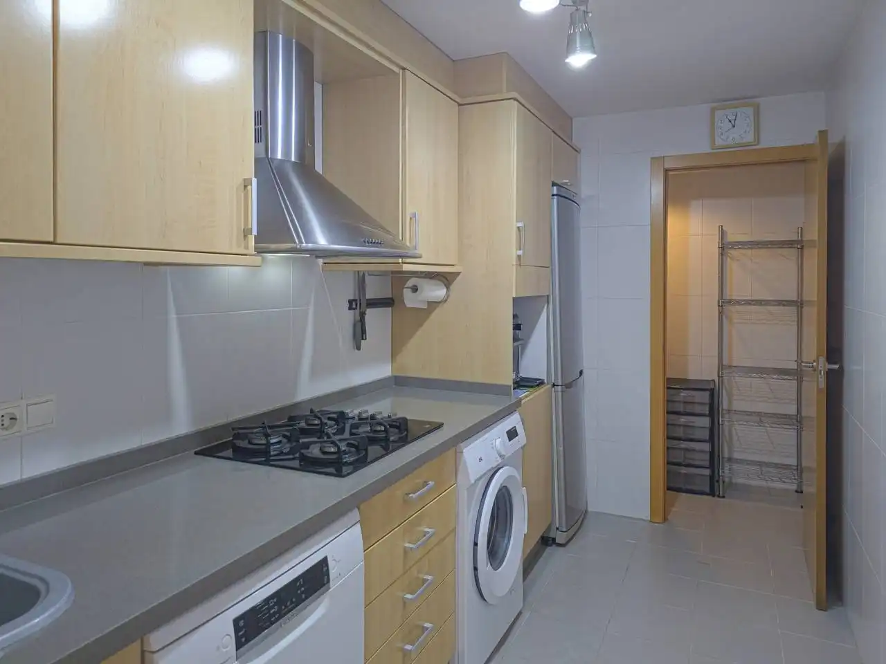 Kitchen of Detached homes for rent in Torrent  with Air Conditioner, Heating and Private garden