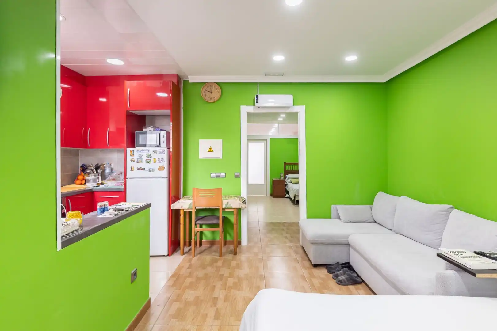 Cuina de Apartament en venda en Santa Coloma de Gramenet amb Aire condicionat, Calefacció i Traster