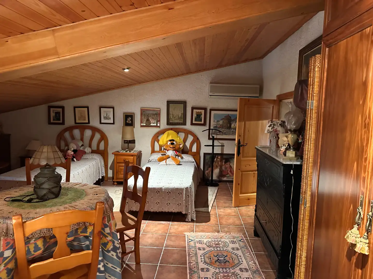 Bedroom of Houses for sale in Perafort  with Air Conditioner, Heating and Terrace