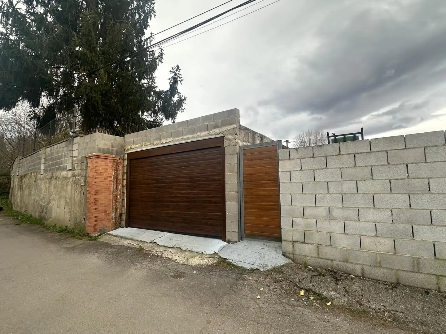 Exterior view of Houses for sale in Langreo  with Heating, Private garden and Terrace
