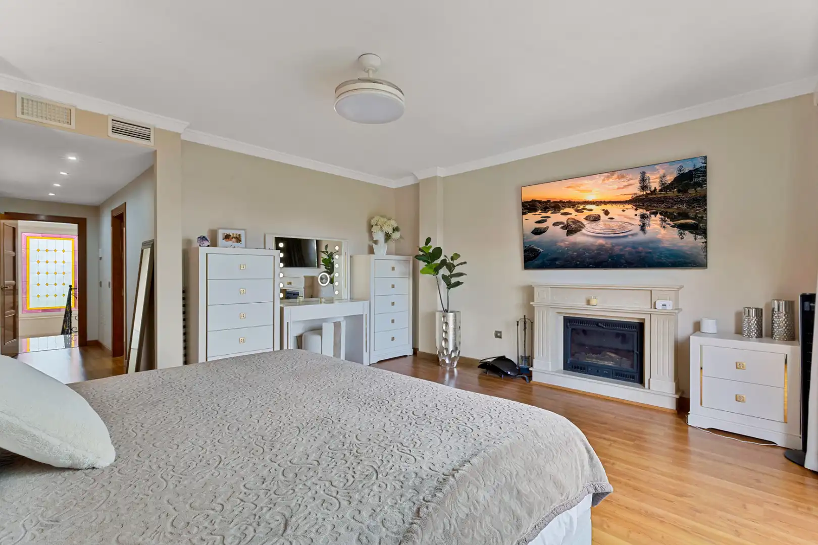 Bedroom of Houses for sale in Benalmádena  with Air Conditioner, Heating and Private garden